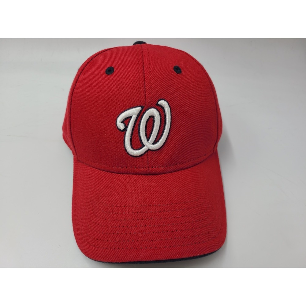 Kids Washington Nationals Fan Favorite Adjustable Hat Cap Boys MLB‎ Baseball Red